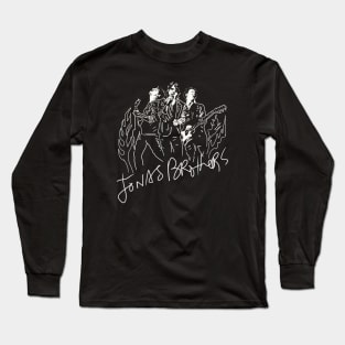 Jonas brothers silouette. Long Sleeve T-Shirt